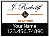 You Rock with J.Rockcliff Real Estate Signs