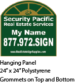 Secuirty Pacific Real Estate Sign